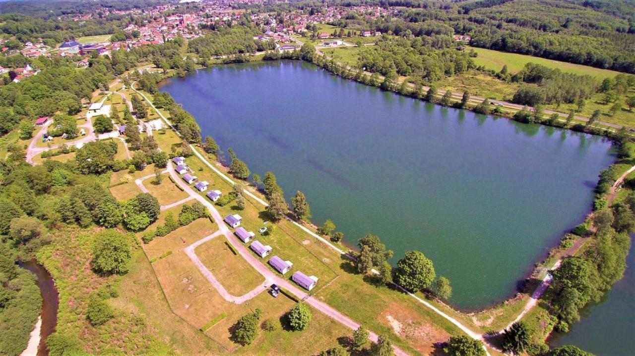 Camping Les Ballastieres - Vosges Du Sud Hotel Champagney Buitenkant foto