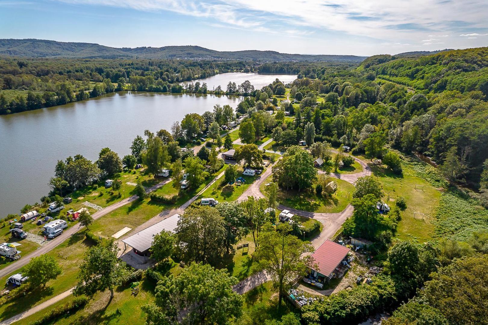 Camping Les Ballastieres - Vosges Du Sud Champagney Buitenkant foto