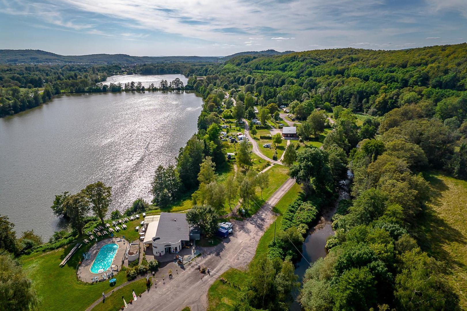 Camping Les Ballastieres - Vosges Du Sud Champagney Buitenkant foto
