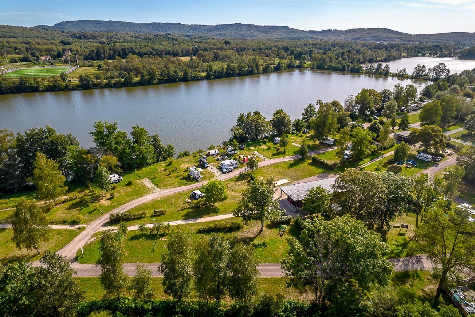 Camping Les Ballastieres - Vosges Du Sud Champagney Buitenkant foto